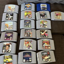 18 N64 Games