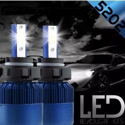 LED HEADLIGHTS 5202 BULBS CAR TRUCK PLUG AND PLUG BULBS REPLACEMENT HID