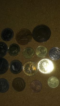 Excepting offers . coin collection real gold coins and real silver coins included in the group