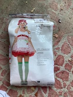 Lake Avenue four piece, cherry girl Halloween costume