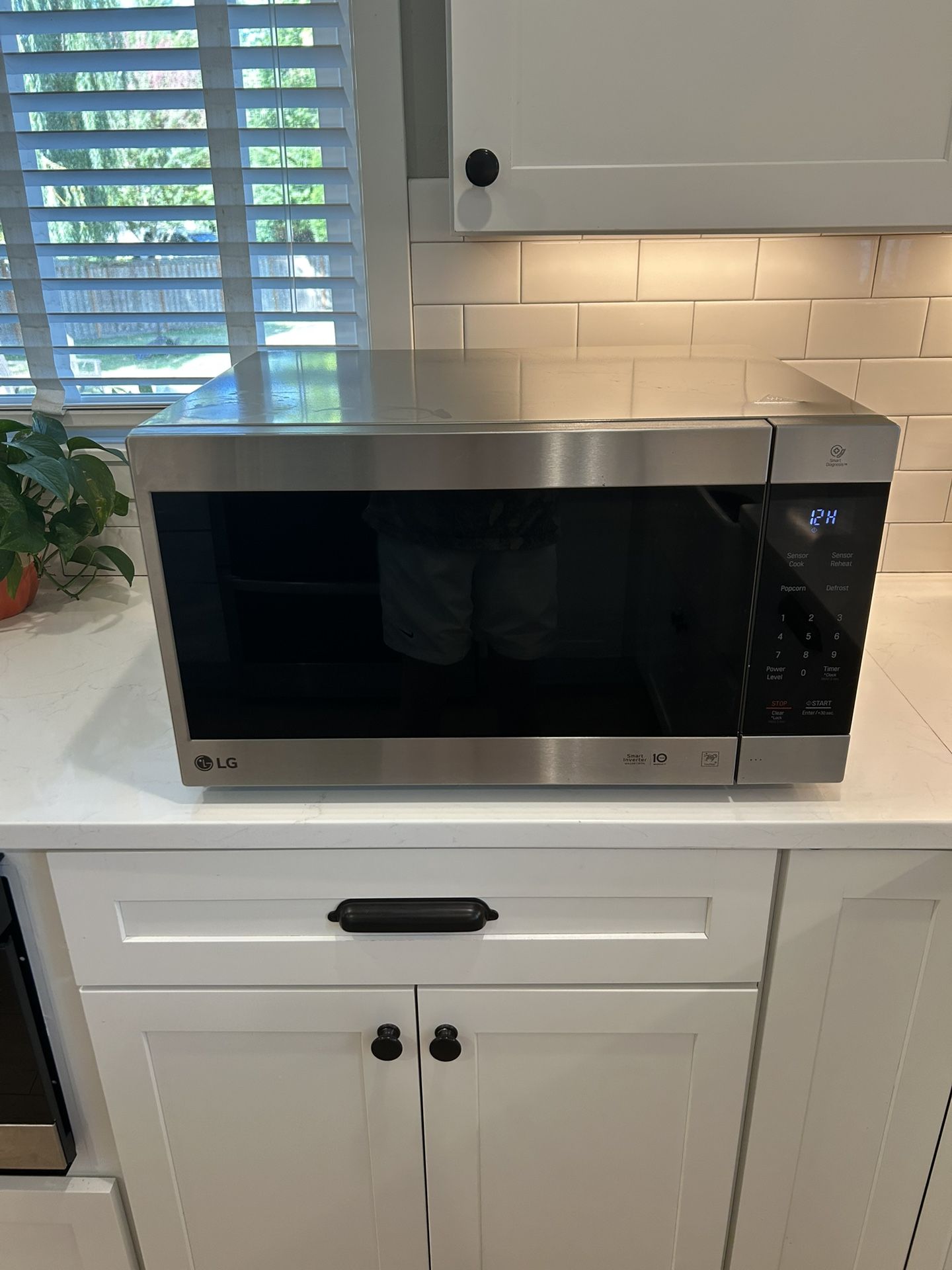 2.0 Cu. Ft. LG Countertop Microwave.