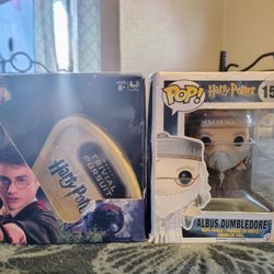  Harry Potter Albus Dumbledore Figure 15 &   Trivial Pursuit Game 