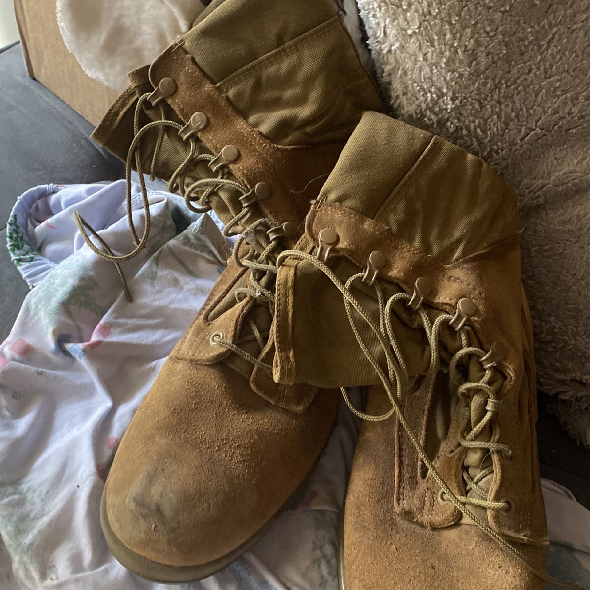 Military Boots.