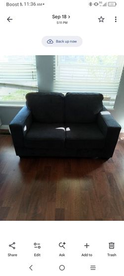 Loveseat (navy blue)