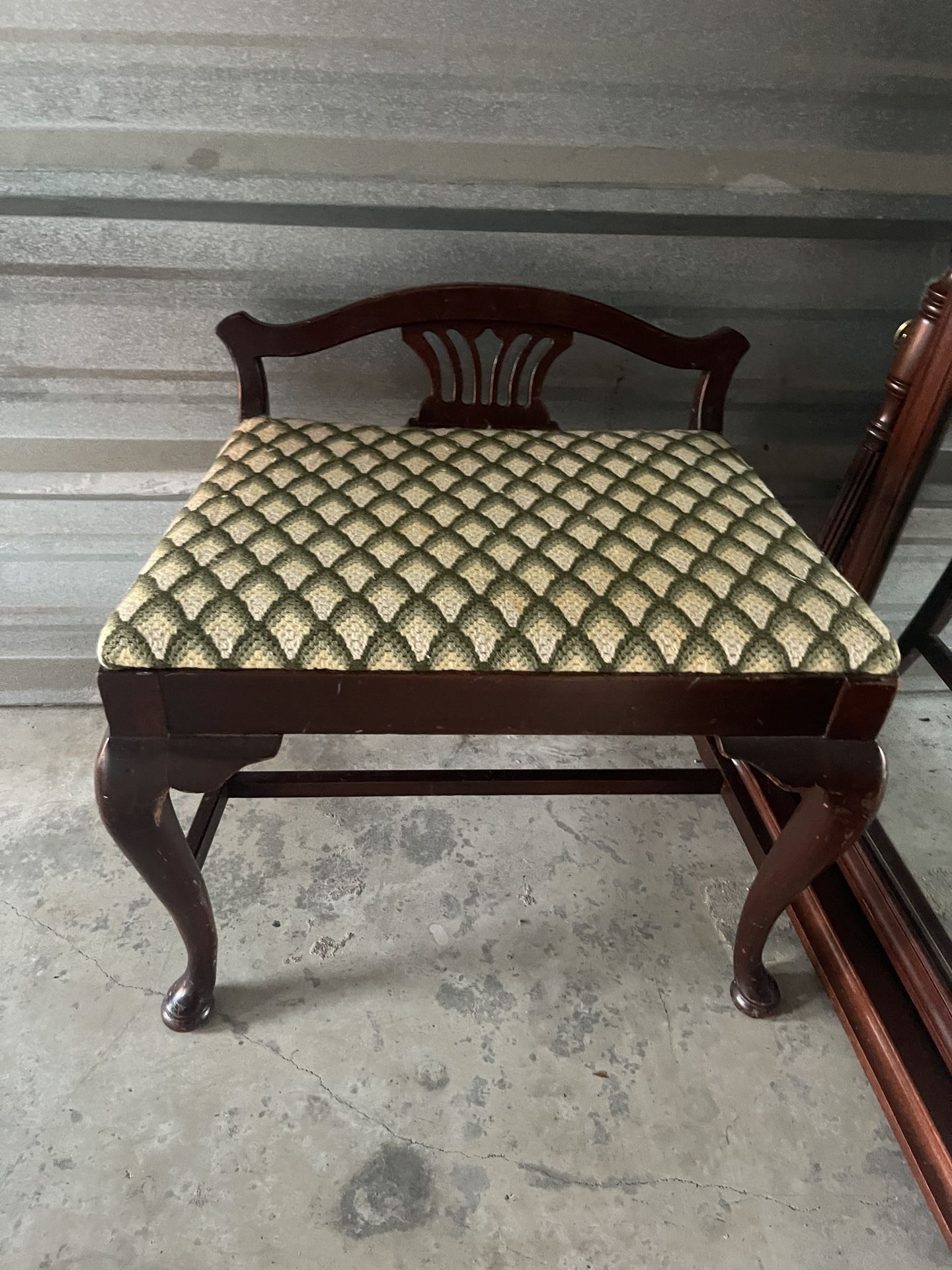 Vintage Decorative Wooden bench