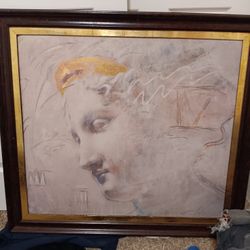 Richard Franklin "Song Of Athena"  Framed 