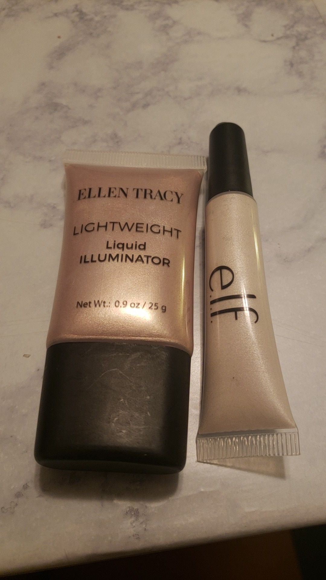 Ellen Tracy LIGHTWEIGHT liquid illuminator, self highlighting pearl paint