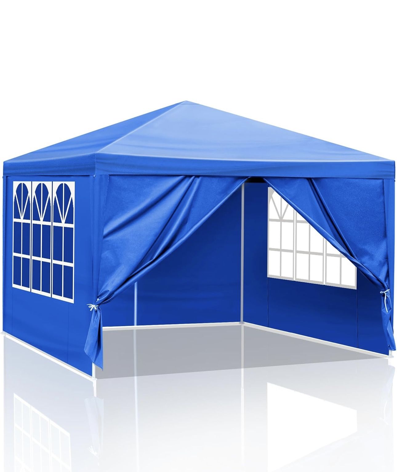 10x10ft. Outdoor Party Tent with 4 Sidewalls