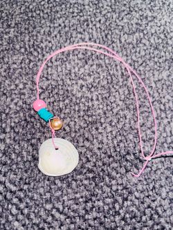 Seashell necklaces