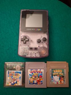 Gameboy color & 3 games