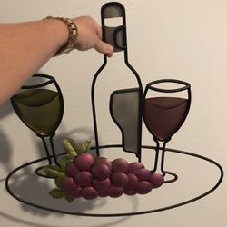 Metal Wine Art