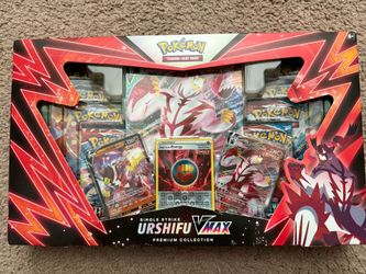 Pokémon TCG Single Strike Urshifu VMAX Premium Collection Sealed Box