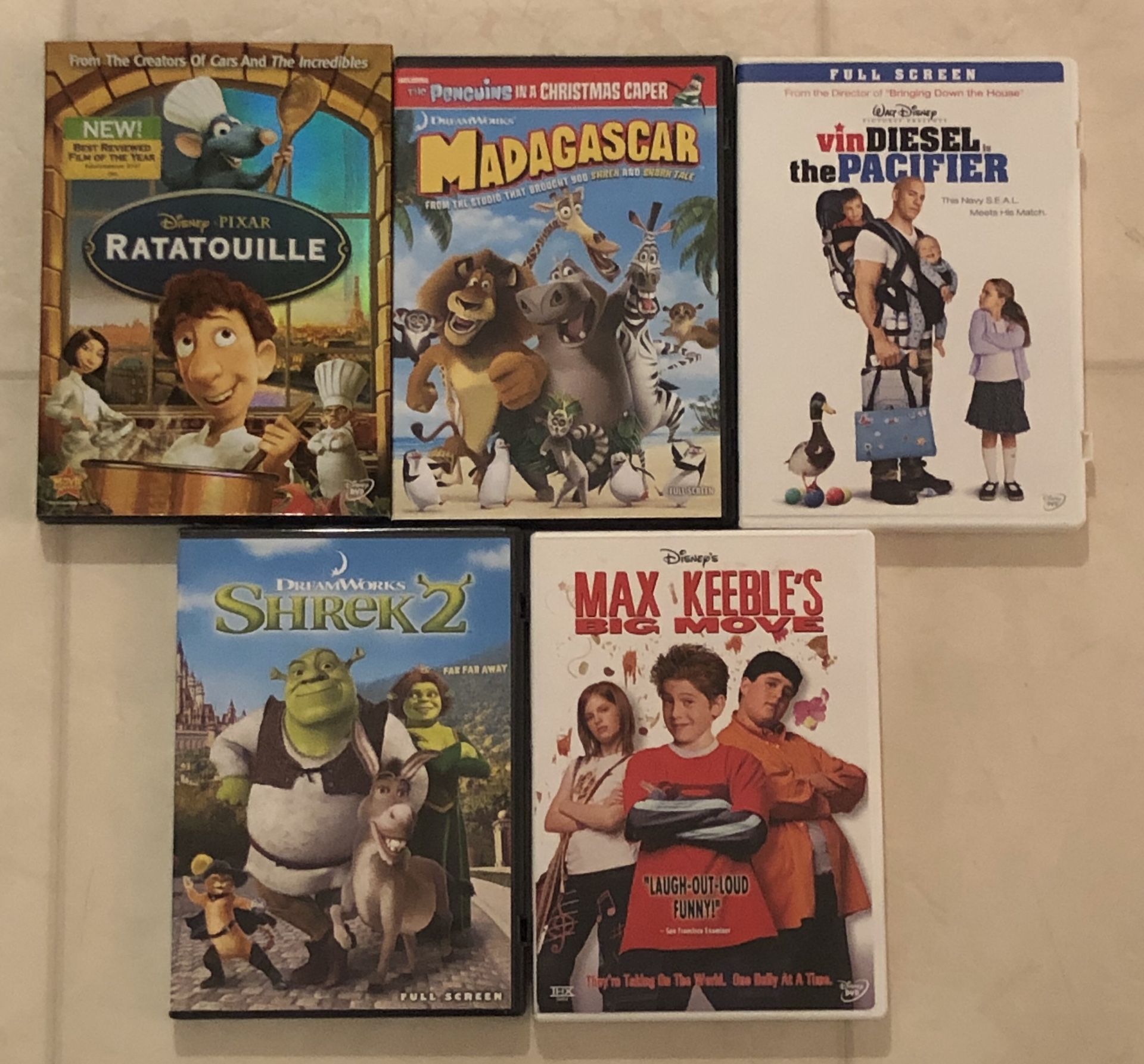 5 Disney Movies