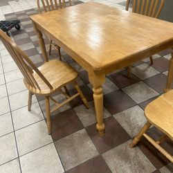 Table And Four Chairs 150 Bucks Will Deliver Straight To Your Door 