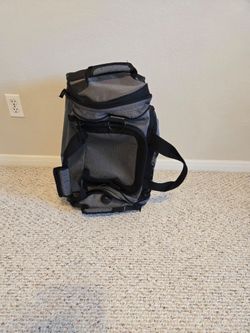 Gray and Black Tactical Backpack