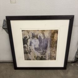30.5” x 30.5” Framed Leaves Artwork Picture