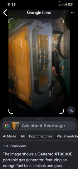 Generac XT8000E Portable Gas Generator
