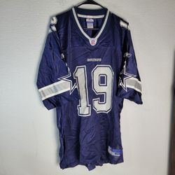 Vintage Reebok Keyshawn Johnson #19 Dallas Cowboys Jersey Men's Size Adult XL