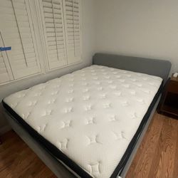 Queen Bed Frame And Mattress 