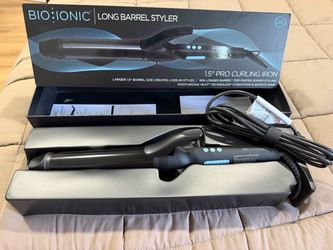 Bio Ionic Long Barrel 1.5" Pro Curling Iron