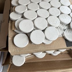 Makoto Shoji Rounds 2 In By 2   Tile. 25 Pieces 10 By 10 