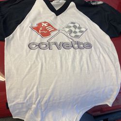 Vintage Corvette V-Neck T-Shirt