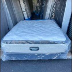 RECOGNIZED BRAND Queen Size Pillow Top 13”New From Factory Delivery Available All Cities  