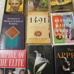 Books and Comic Books $5 Each