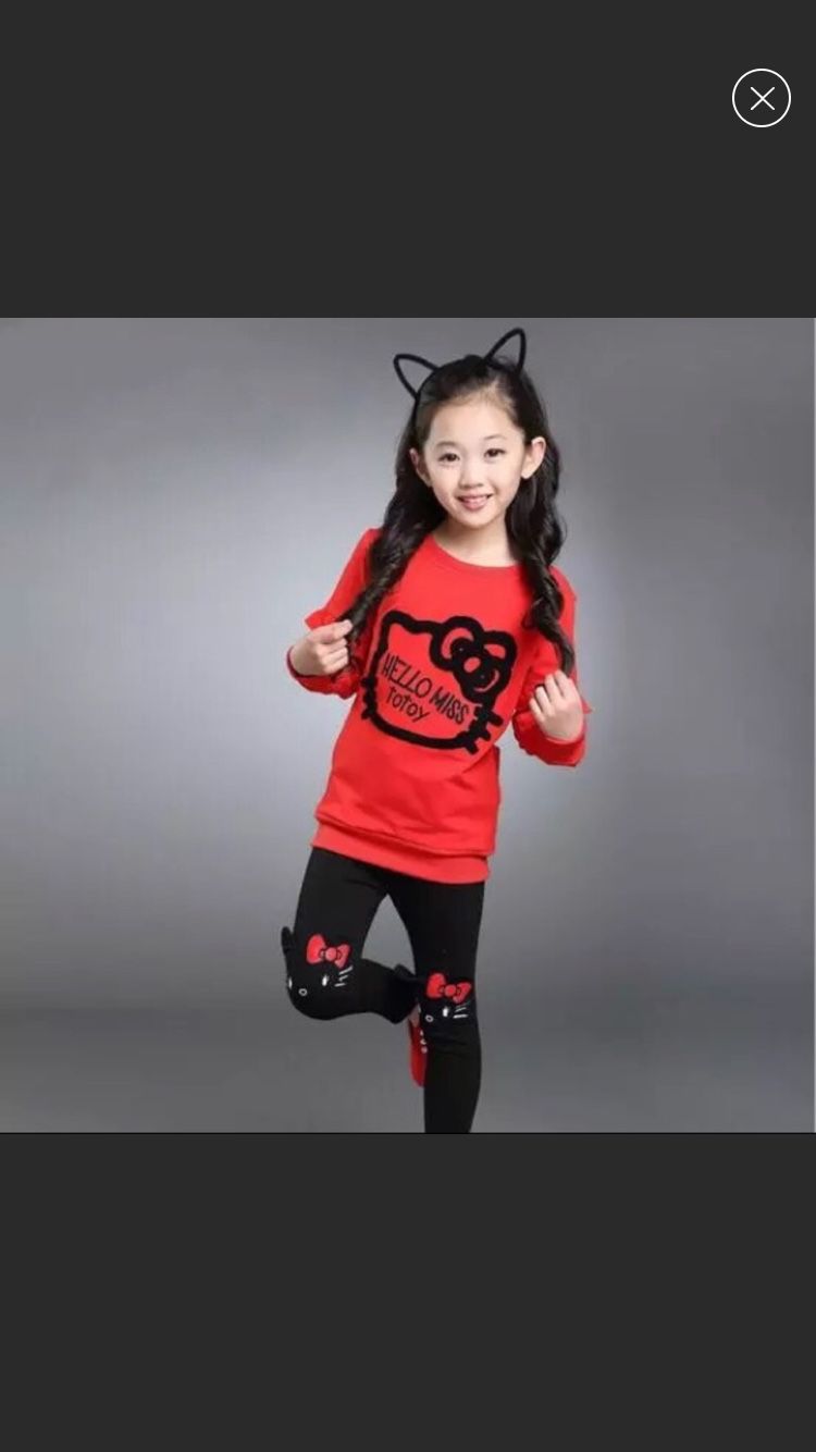 NWT Hello Kitty Outfit 2 Pcs Set size 5T