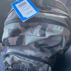 Columbia Camo Backpack 