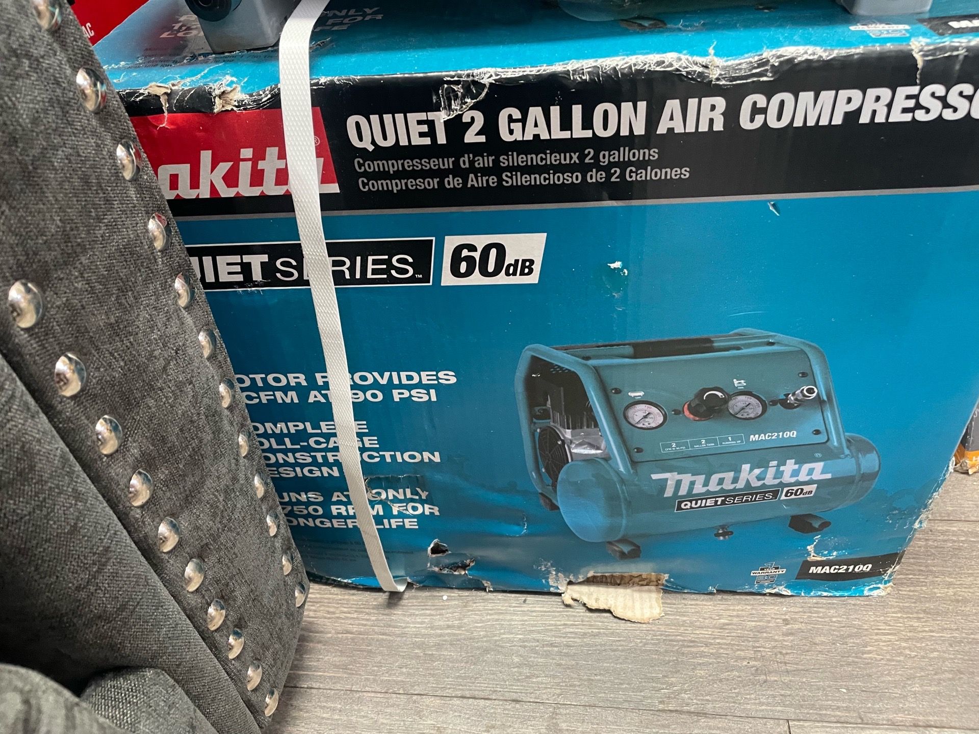 Makita Quiet 2 Gallon Air Compressor