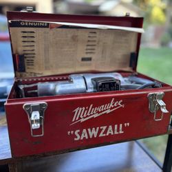 Milwaukee Zawzall With Tool Box $45