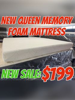  NEW QUEEN MEMORY FOAM MATTRESS 