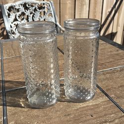Glass jars