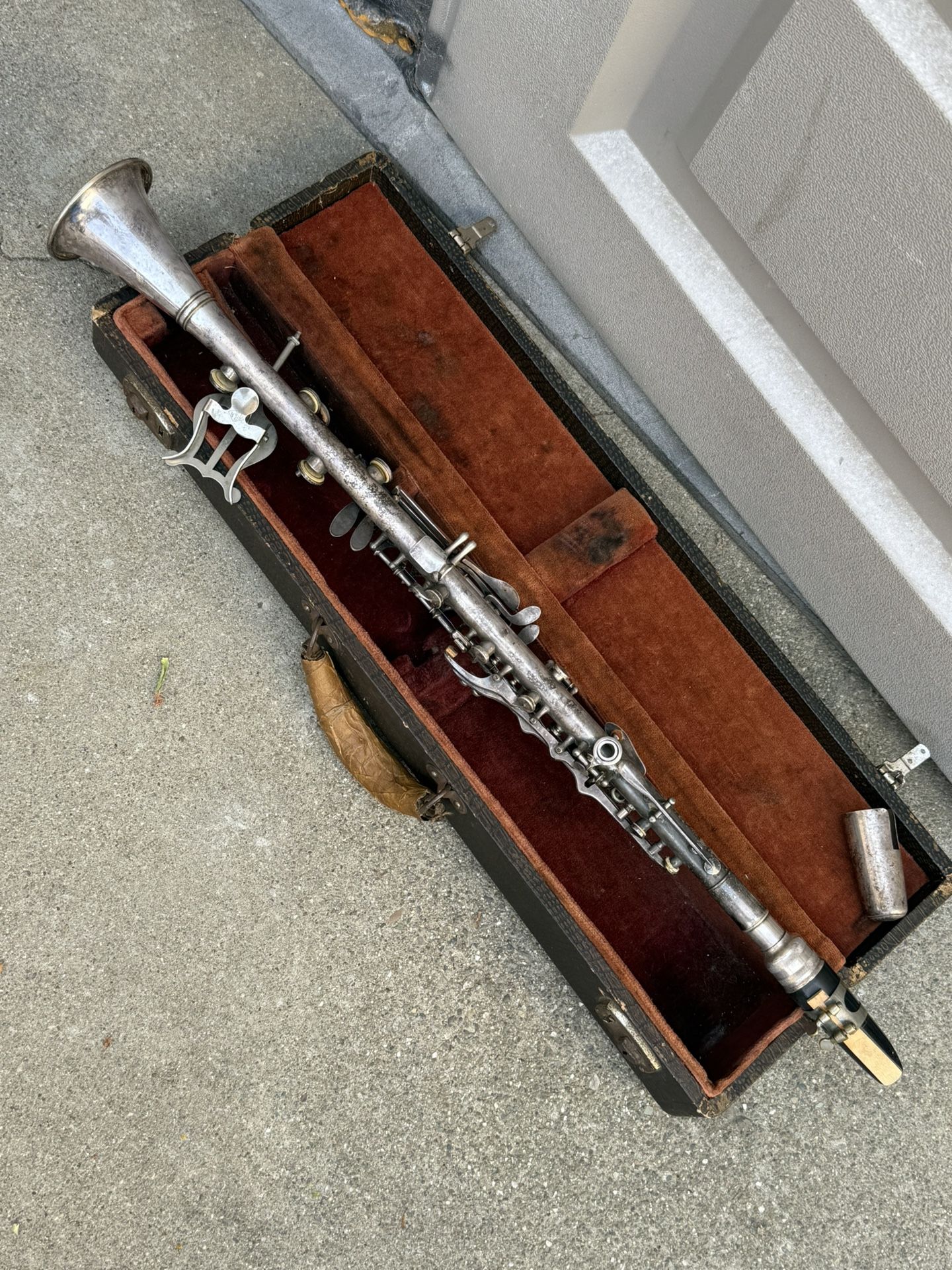 Beautiful 😻 metal clarinet, mouthpiece United States Army Band
