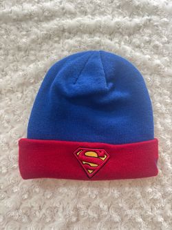 Superman Knit Beanie Hat
