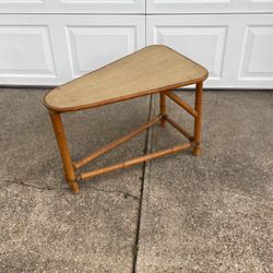 Vintage Bamboo Side table 