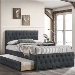 Fulltwin Grey Frenchi Double With Ortho Matres!!