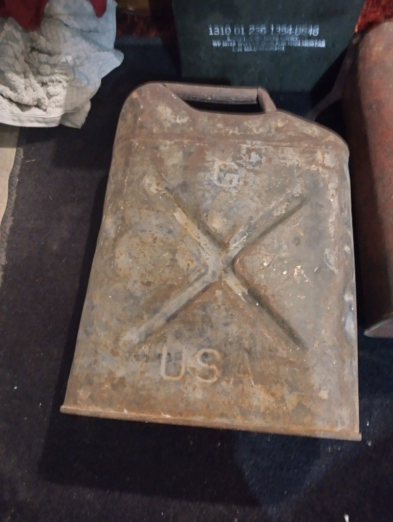 3 Vintage Jerry Cans