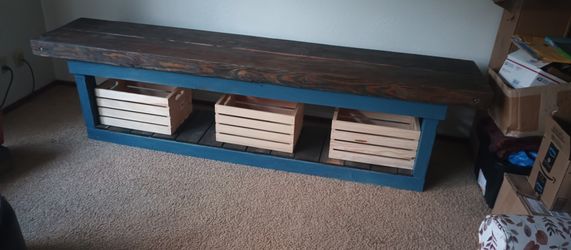 Wooden Beam Table