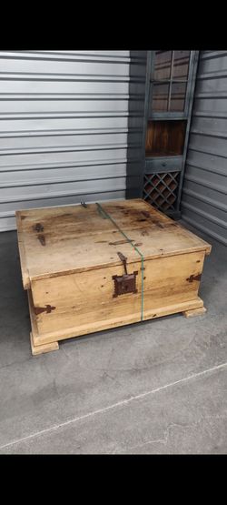 Coffee Table/Chest Made Mexico