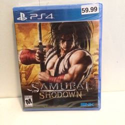 samurai shodown ps4 sealed