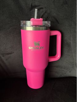 Stanley 40 oz Quencher Tumbler w/ Straw - Hot Pinkx