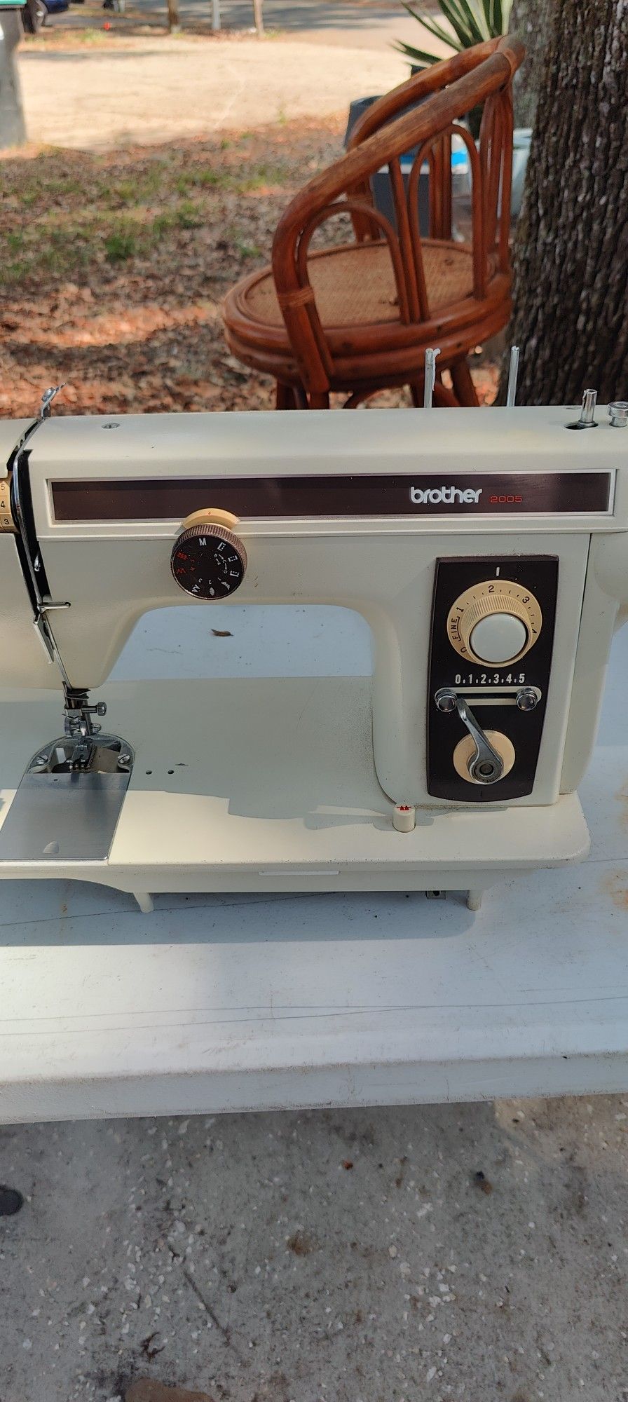 Vintage Brother Sewing Machine ..