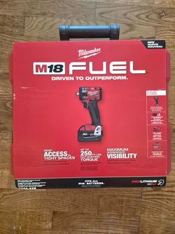 M18 FUEL 18V Lithium-Ion Brushless Cordless 3/8 in. Compact Impact Wrench with Friction Ring Kit