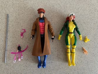 Marvel Legends X-Men 97 Gambit and Rogue Figures