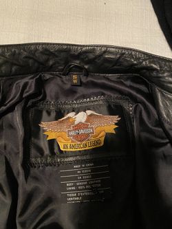 Genuine Female Harley Davison leather jacket