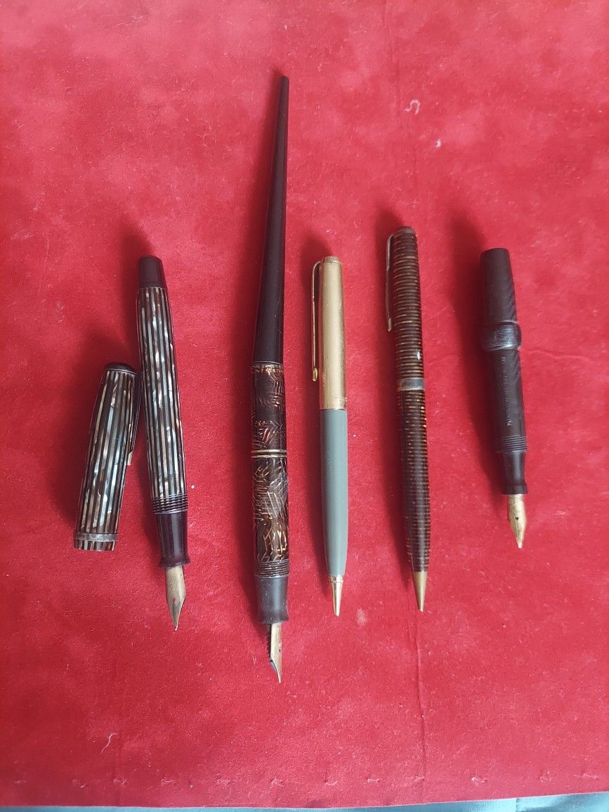 Antique Fountain Pen/pencil Lot