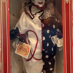 Porcelain Clown Circus Parade