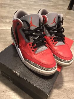 Jordan 3 Red Cement